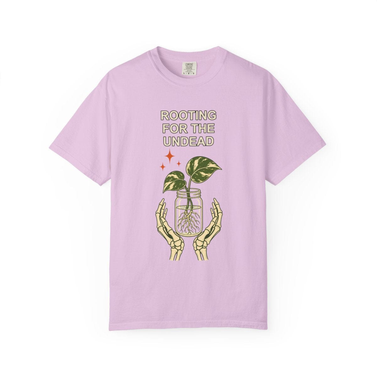 Botanical Vibes T-Shirt Orchid / S Skeleton Propagation Shirt - Halloween Plant Tee
