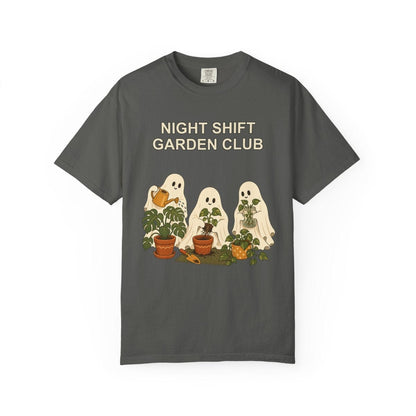 Botanical Vibes T-Shirt Pepper / L Ghost Gardening Halloween Shirt - Plant Lover Tee