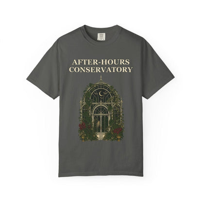 Botanical Vibes T-Shirt Pepper / L Gothic Greenhouse Halloween Shirt - Botanical Tee