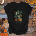 Monstera Ghosts & Pumpkins – Halloween Houseplant Shirt (Unisex)