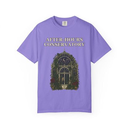 Botanical Vibes T-Shirt Violet / M Gothic Greenhouse Halloween Shirt - Botanical Tee