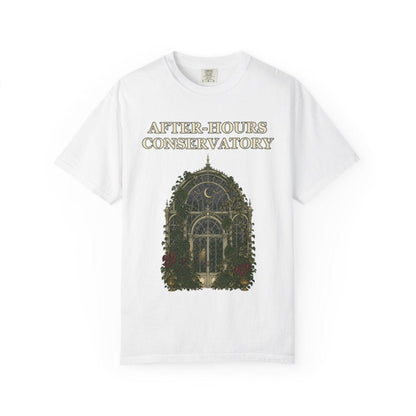 Botanical Vibes T-Shirt White / M Gothic Greenhouse Halloween Shirt - Botanical Tee