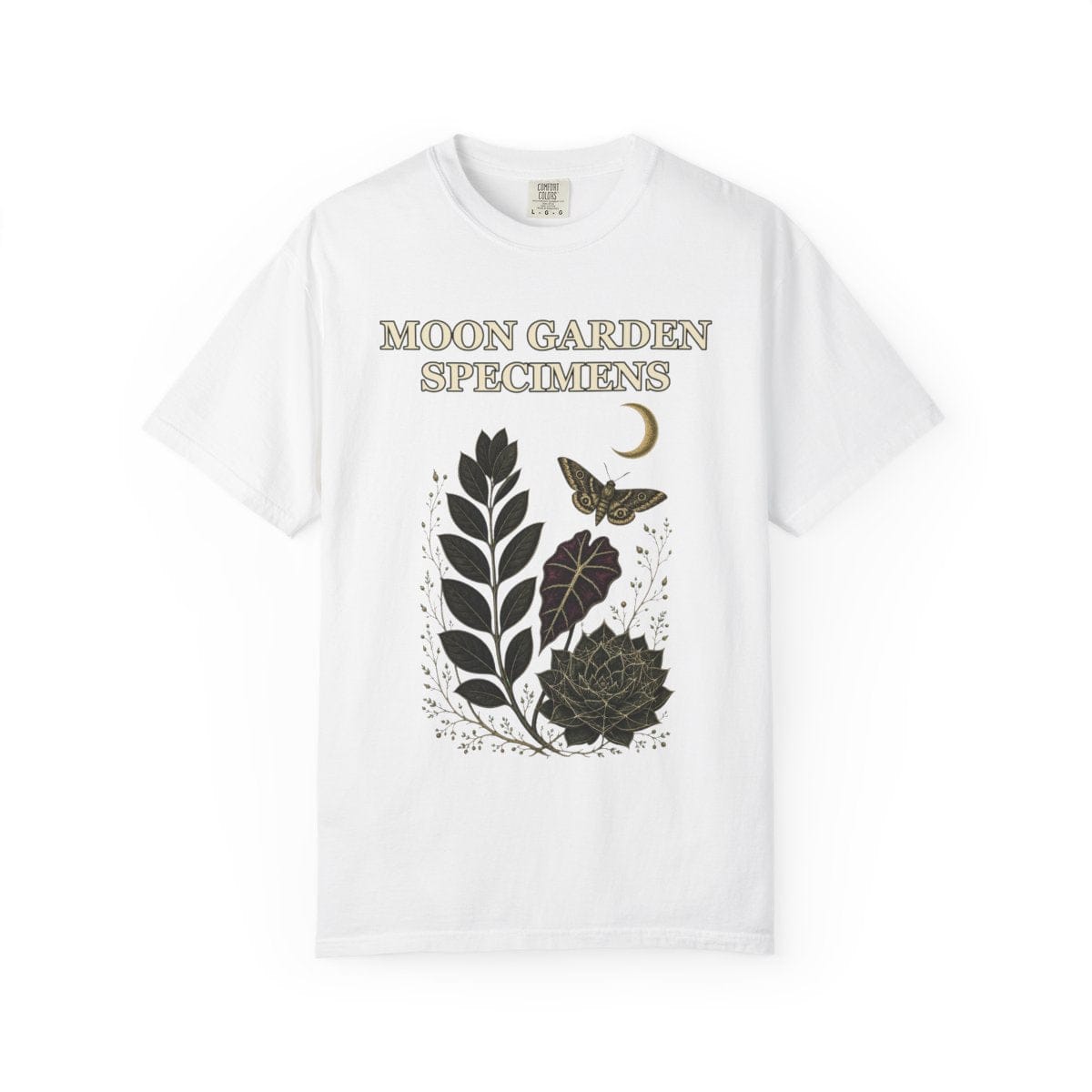 Botanical Vibes T-Shirt White / M Gothic Herbarium Halloween Shirt - Plant Witch Tee